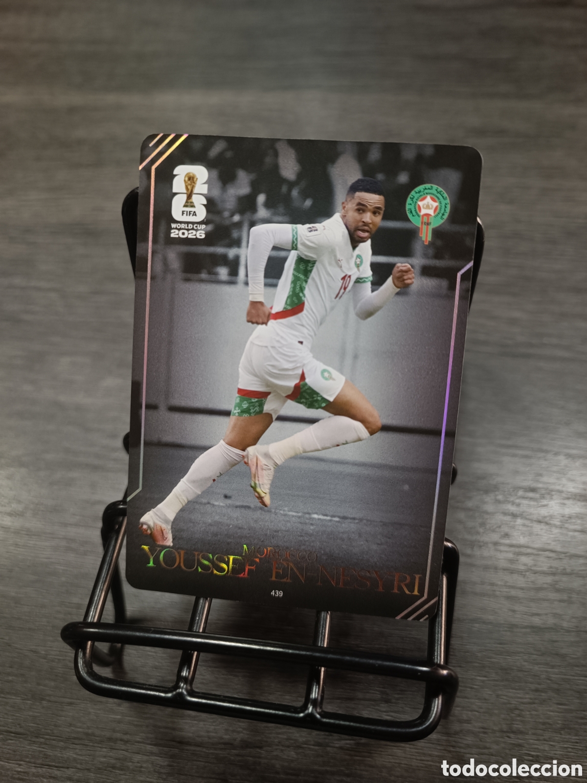 Football Stickers: Time Card En-Nesyri Panini Kayou world cup