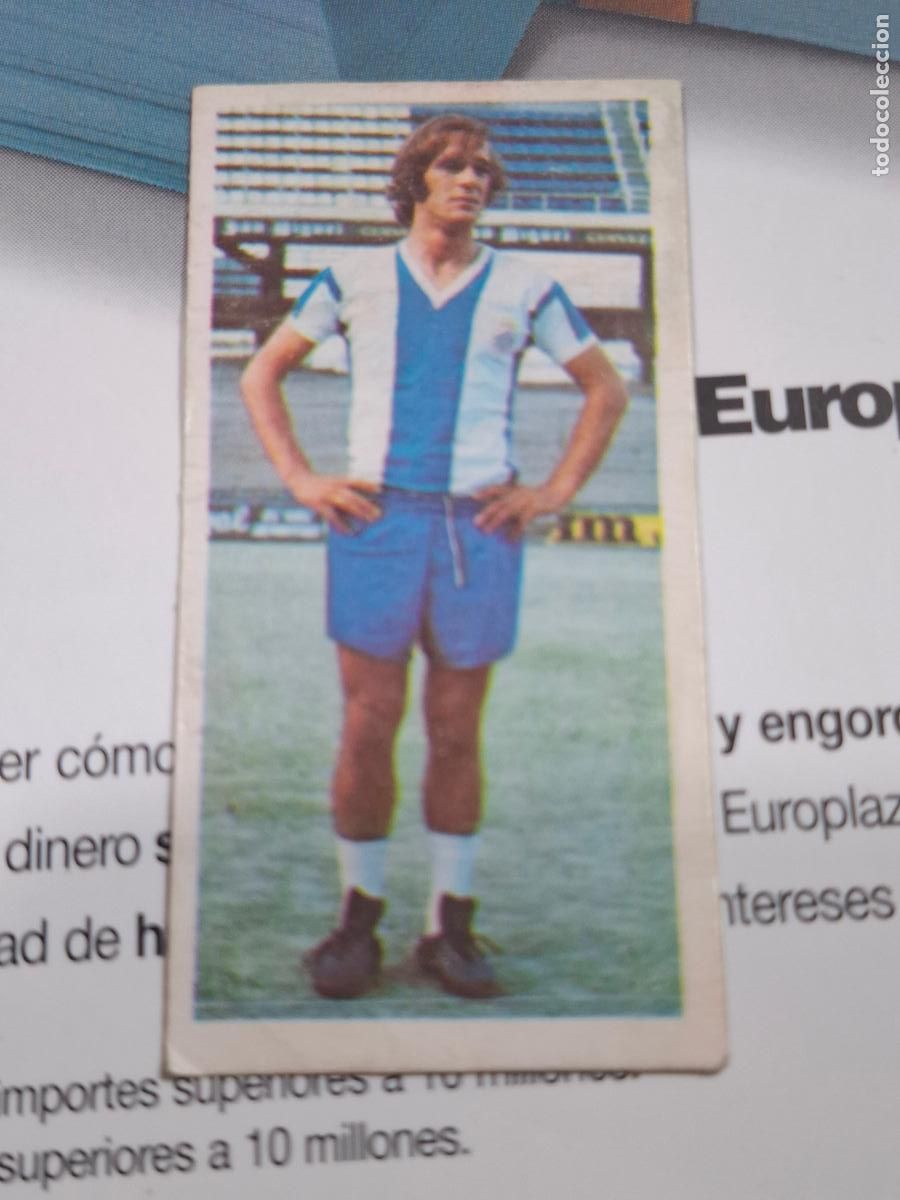 Football Stickers: FERNANDEZ AMADO ESPANYOL ESPA&Ntilde;OL FICHAJE 22 1975 1976 EDICIONES ESTE LIGA 75 76 DESPEGADO
