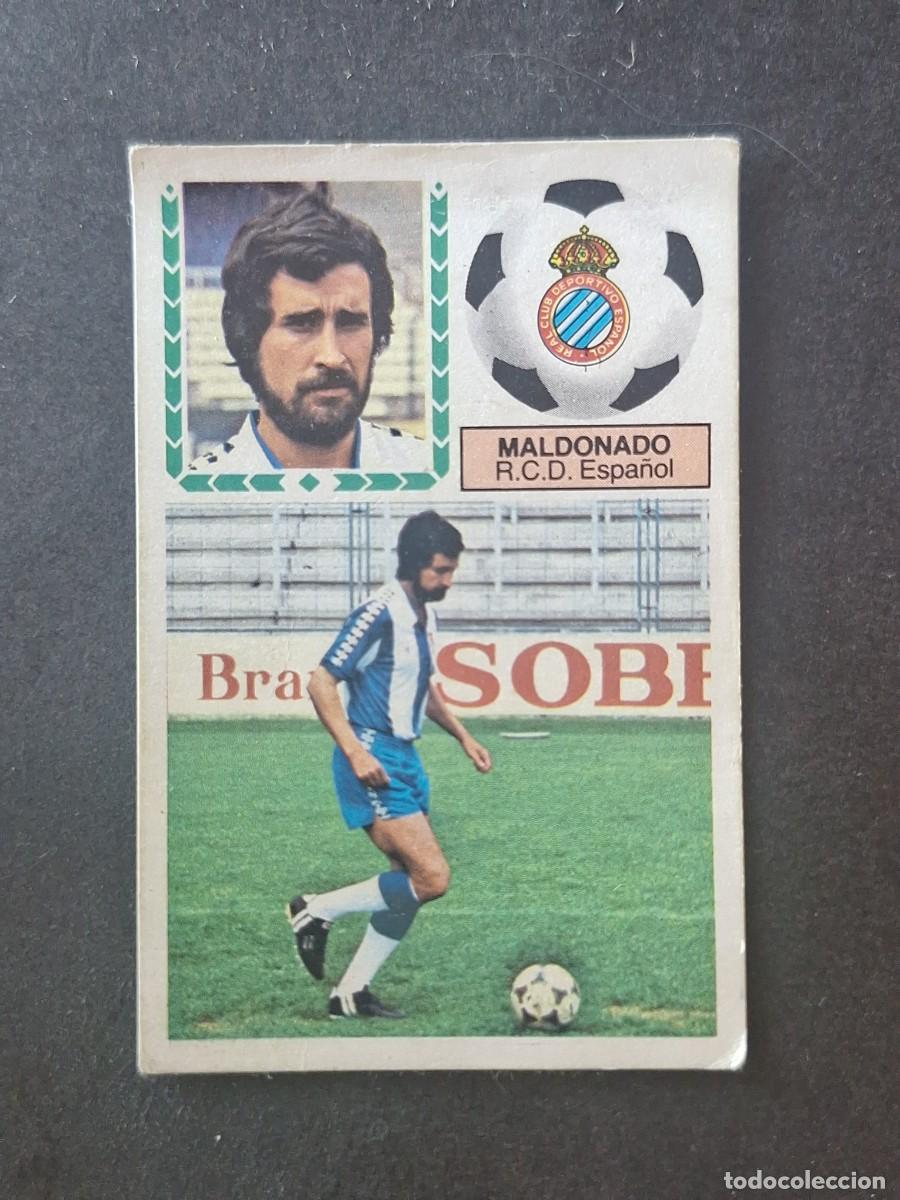 Cromos de f&uacute;tbol: L5 MALDONADO R. C. D. ESPA&Ntilde;OL FICHAJE 1 LIGA ESTE 1983 1984 83 84 DESPEGADO RECUPERADO