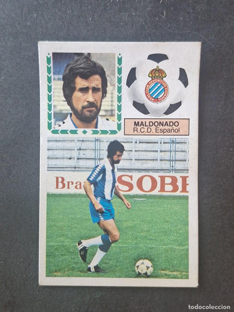 Cromos de f&uacute;tbol: L5 MALDONADO R. C. D. ESPA&Ntilde;OL FICHAJE 1 LIGA ESTE 1983 1984 83 84 DESPEGADO RECUPERADO