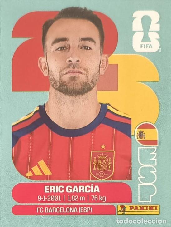 Cromos de f&uacute;tbol: FUTBOL - PANINI - MUNDIAL 2026 - FIFA WORLD CUP 2026 - ESPA&Ntilde;A - BARCELONA - ESP J8 - ERIC GARCIA