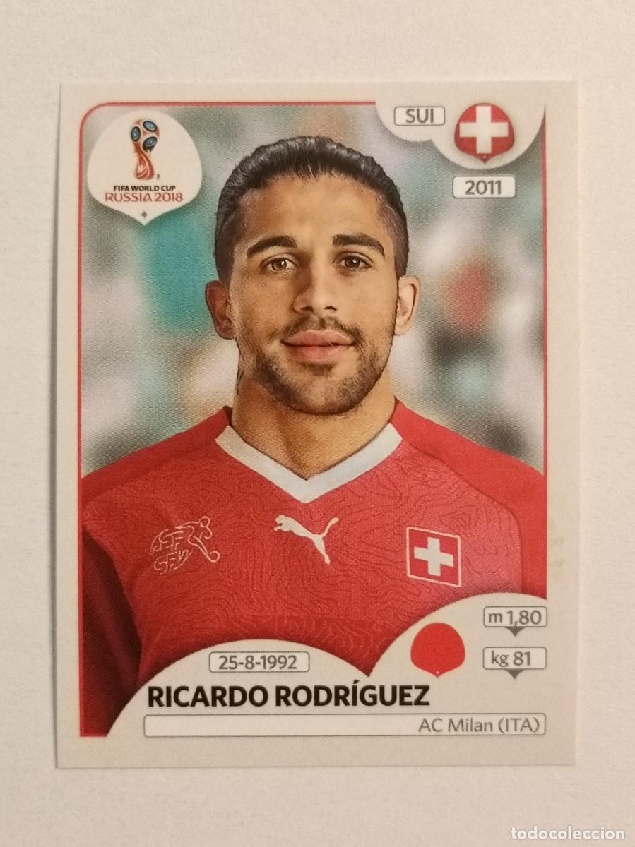Cromos de f&uacute;tbol: #366 RODRIGUEZ (SUIZA) MUNDIA RUSIA 2018 PANINI VERSION ROSA