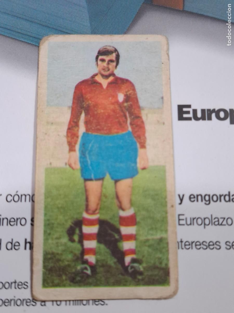 Football Stickers: MAZURKIEWICZ GRANADA COLOCA 1975 1976 EDICIONES ESTE LIGA 75 76 DESPEGADO SOBADO
