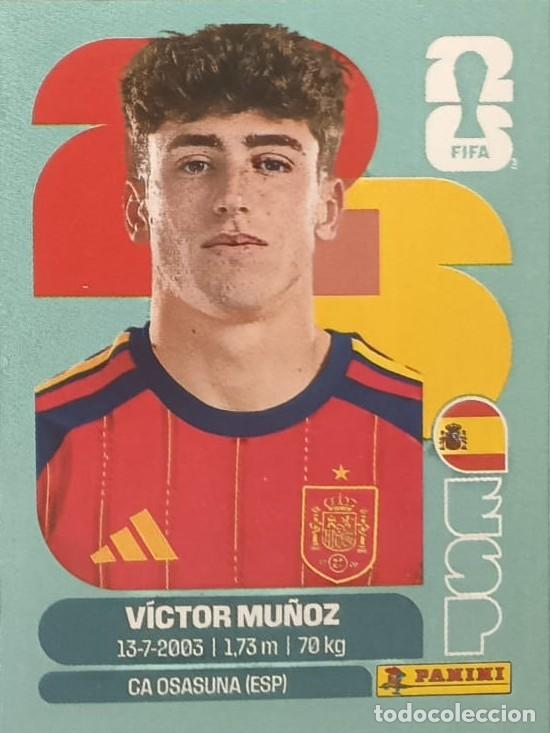 Cromos de f&uacute;tbol: FUTBOL - PANINI - MUNDIAL 2026 - FIFA WORLD CUP 2026 - ESPA&Ntilde;A - OSASUNA - ESP J12 - VICTOR MU&Ntilde;OZ