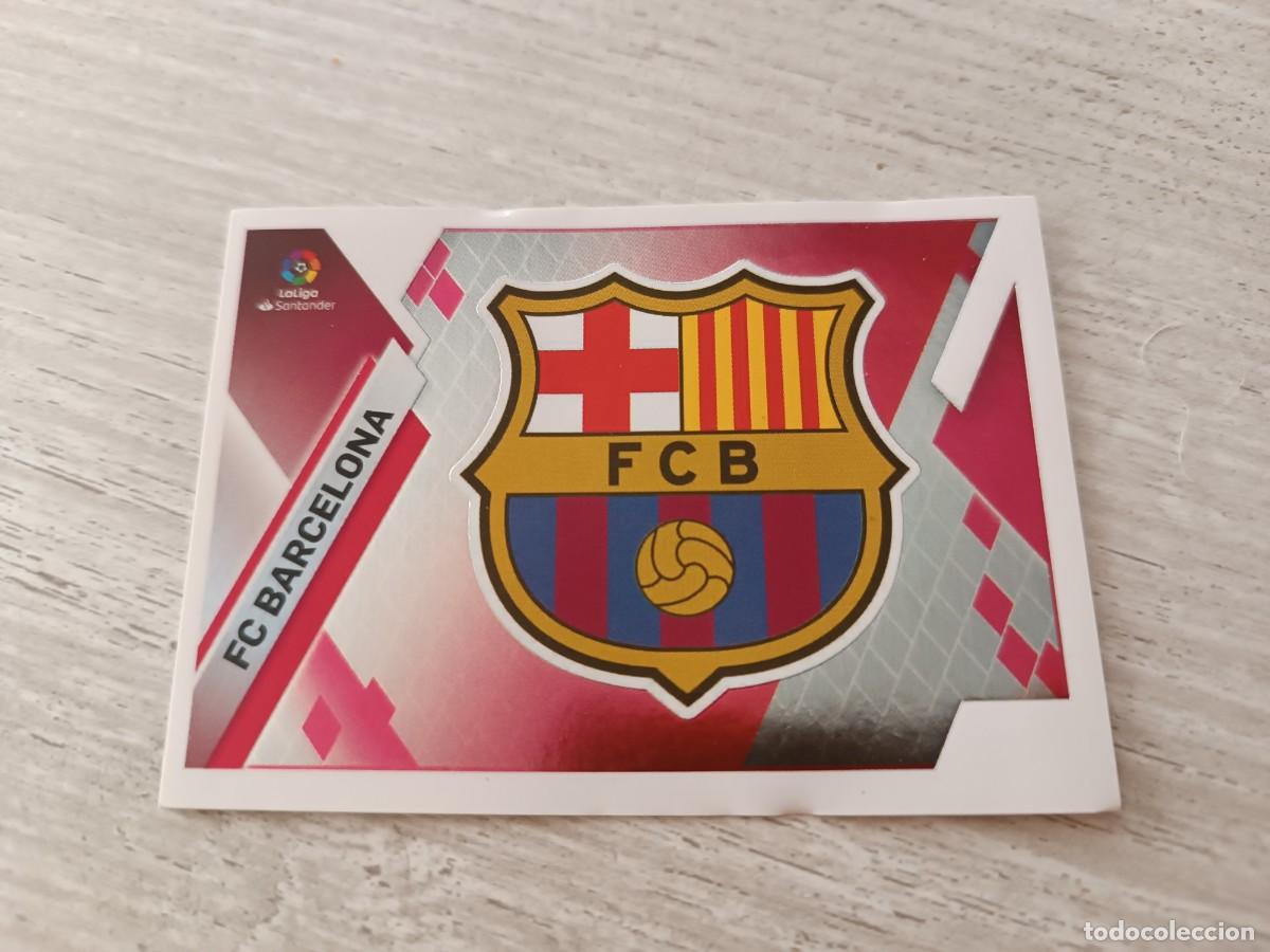 Cromos de f&uacute;tbol: ESCUDO BARCELONA LIGA ESTE 2019 2020 19 20