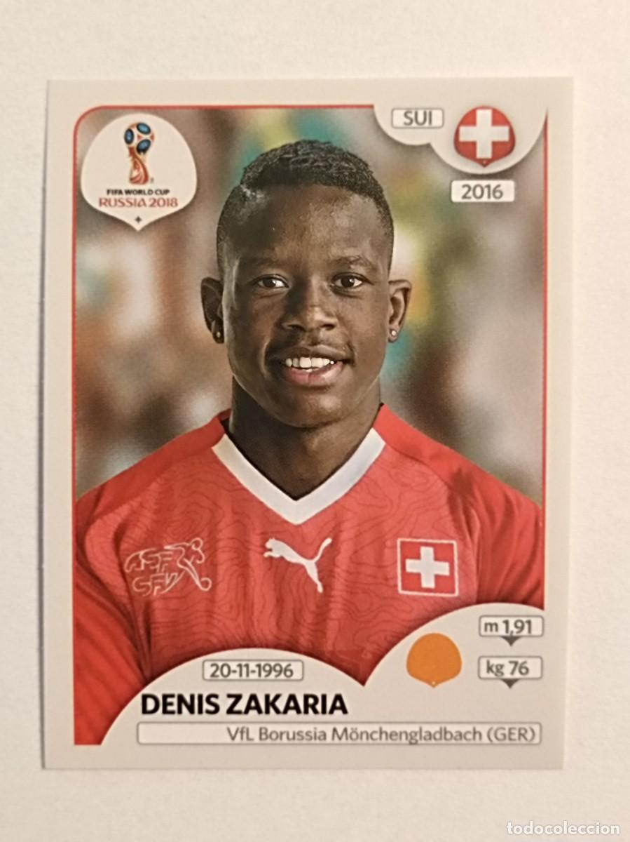Cromos de f&uacute;tbol: #372 ZAKARIA (SUIZA) MUNDIA RUSIA 2018 PANINI VERSION ROSA