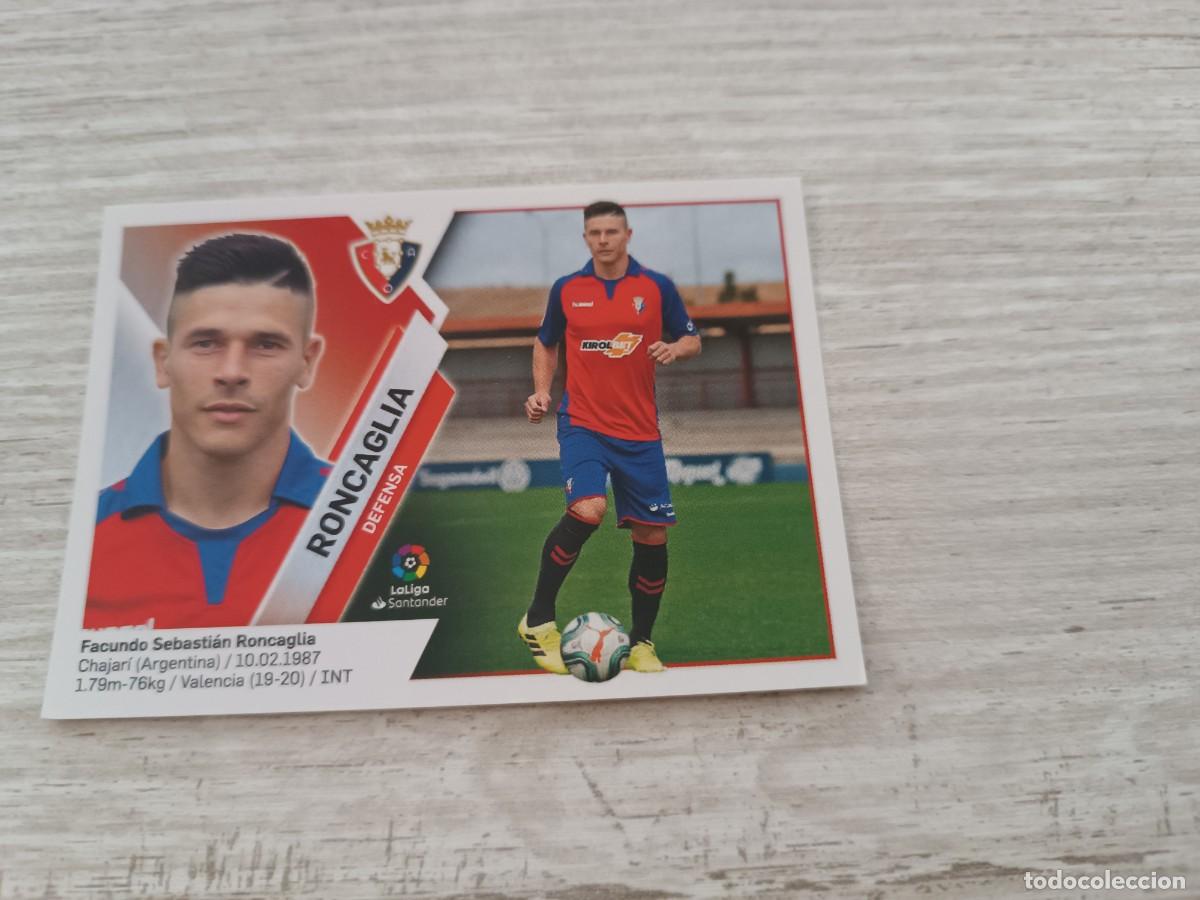 Cromos de f&uacute;tbol: RONCAGLIA FICHAJE 61 NUNCA PEGADO LIGA ESTE 19 20 2019 2020