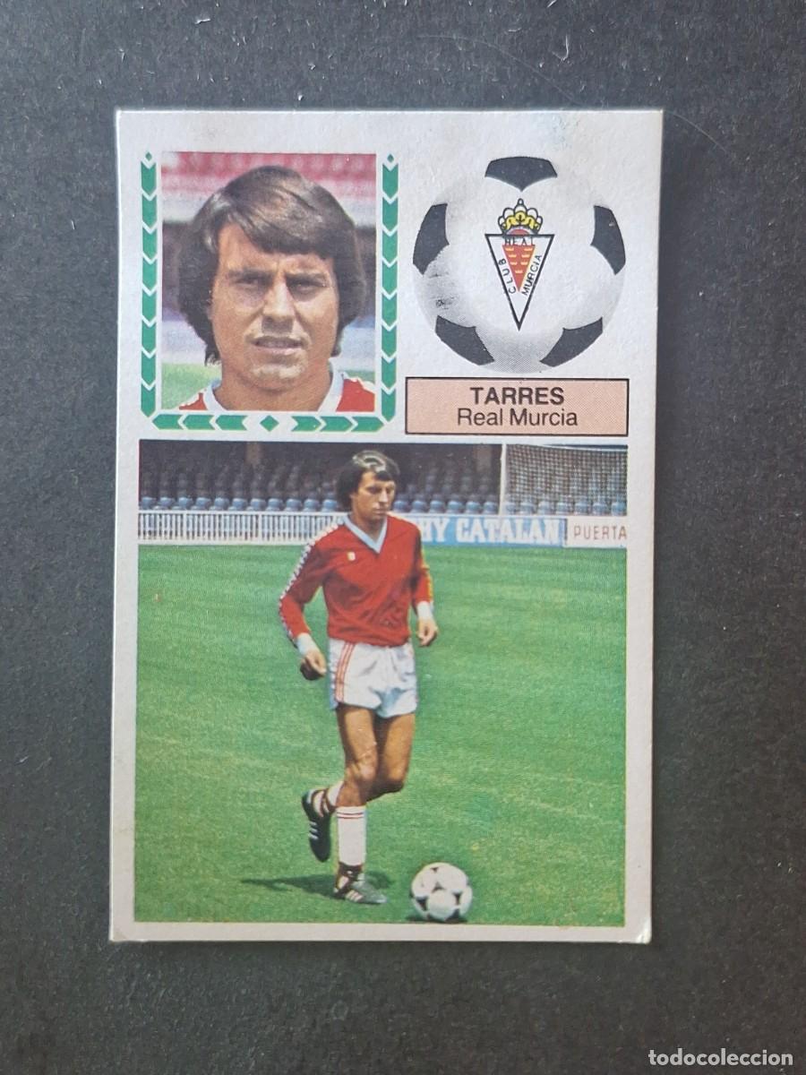 Cromos de f&uacute;tbol: L5 TARRES REAL MURCIA C. F. FICHAJE 9 LIGA ESTE 1983 1984 83 84 DESPEGADO RECUPERADO