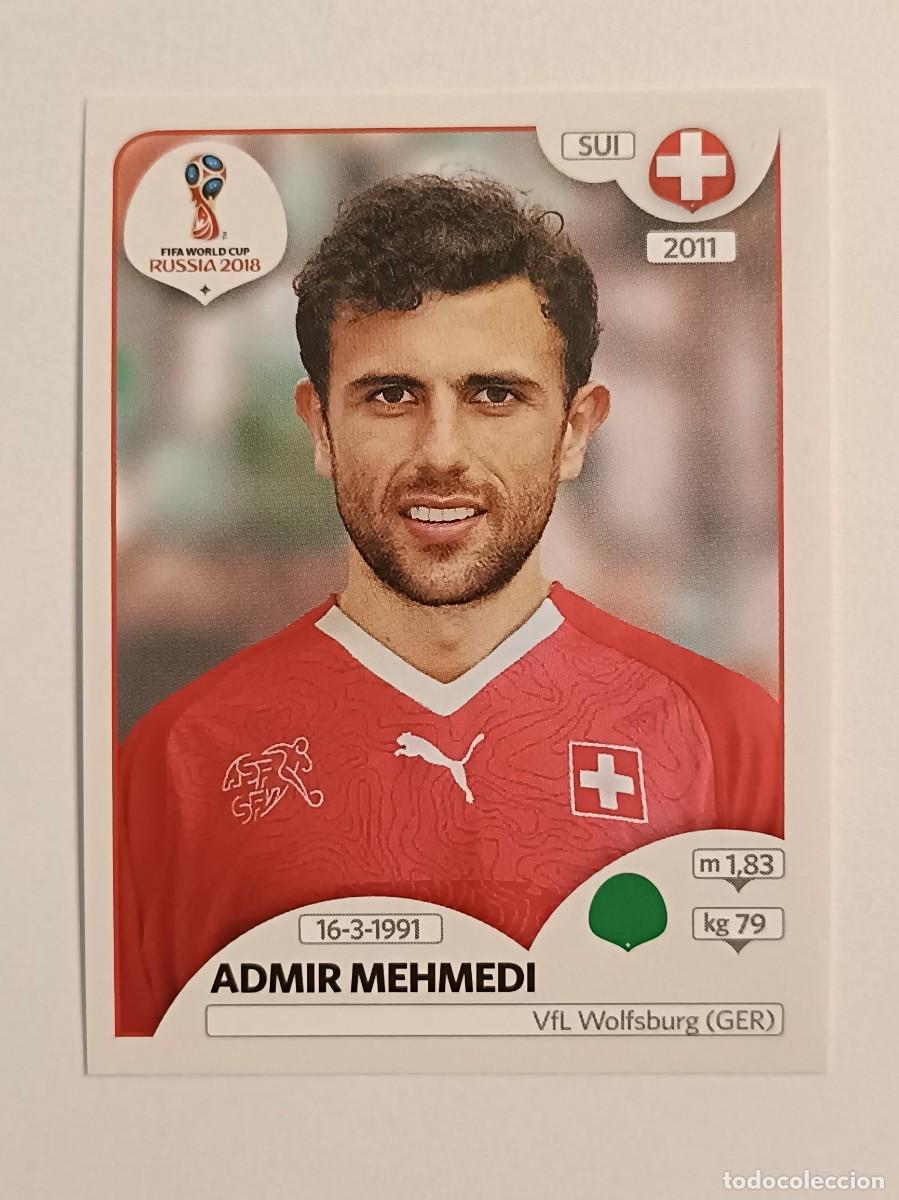 Cromos de f&uacute;tbol: #378 MEHMEDI (SUIZA) MUNDIA RUSIA 2018 PANINI VERSION ROSA