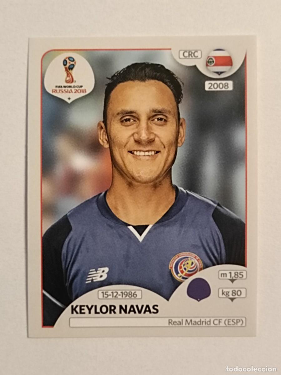 Cromos de f&uacute;tbol: #382 KEYLOR NAVAS (COSTA RICA) MUNDIA RUSIA 2018 PANINI VERSION ROSA