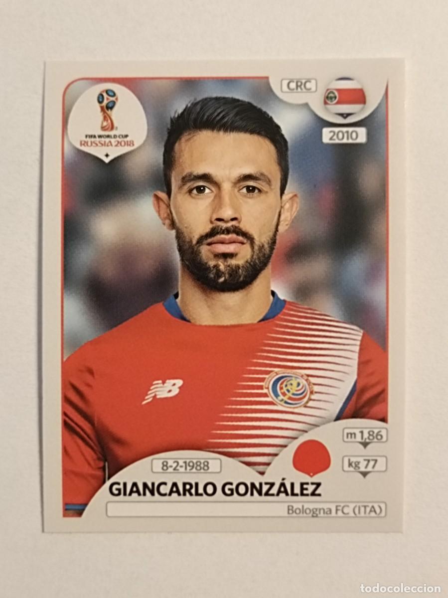 Cromos de f&uacute;tbol: #383 GONZALEZ (COSTA RICA) MUNDIA RUSIA 2018 PANINI VERSION ROSA