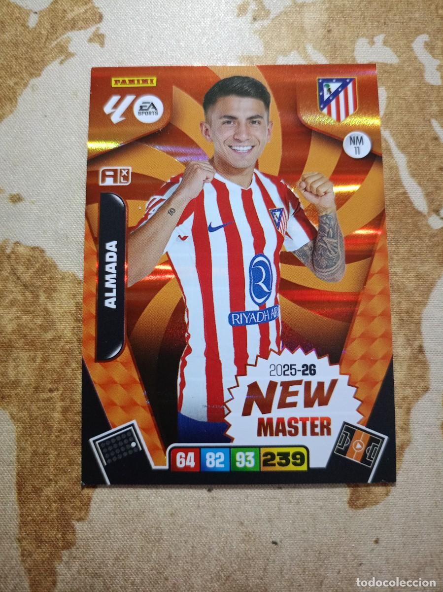 Cromos de f&uacute;tbol: # New Master 11 ALMADA Adrenalyn 2025-26
