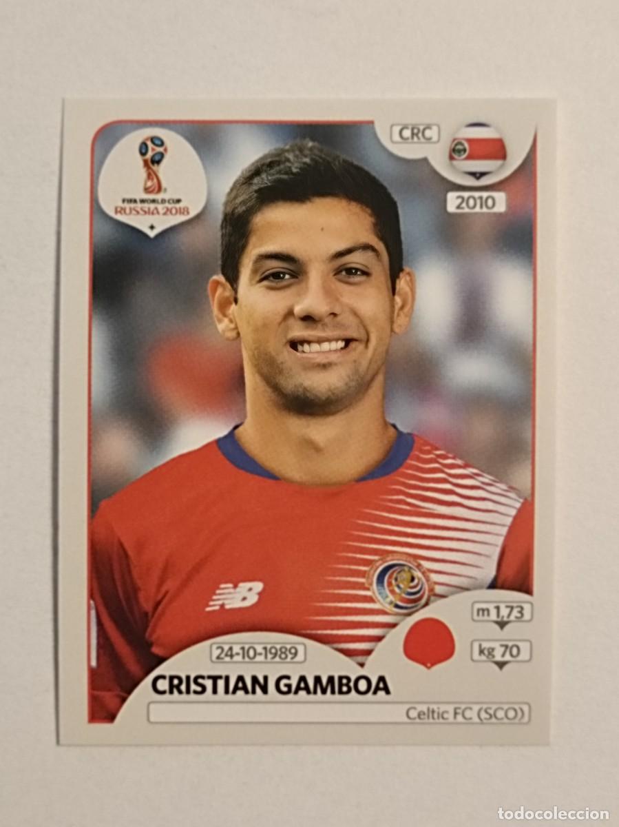 Cromos de f&uacute;tbol: #384 GAMBOA (COSTA RICA) MUNDIA RUSIA 2018 PANINI VERSION ROSA