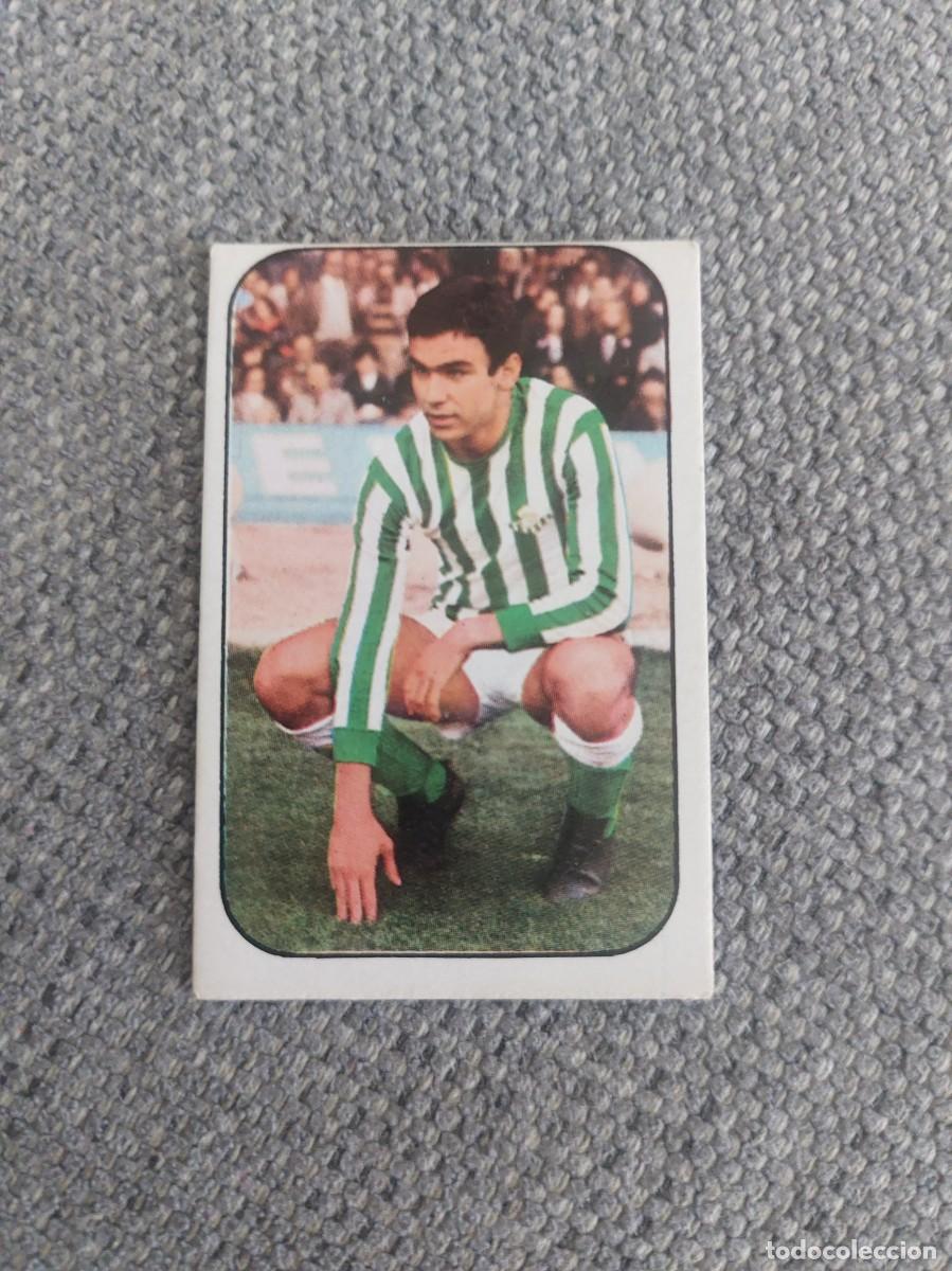 Cromos de f&uacute;tbol: 76 77 1976 1977 EULATE REAL BETIS EDICIONES ESTE SIN PEGAR NUNCA PEGADO