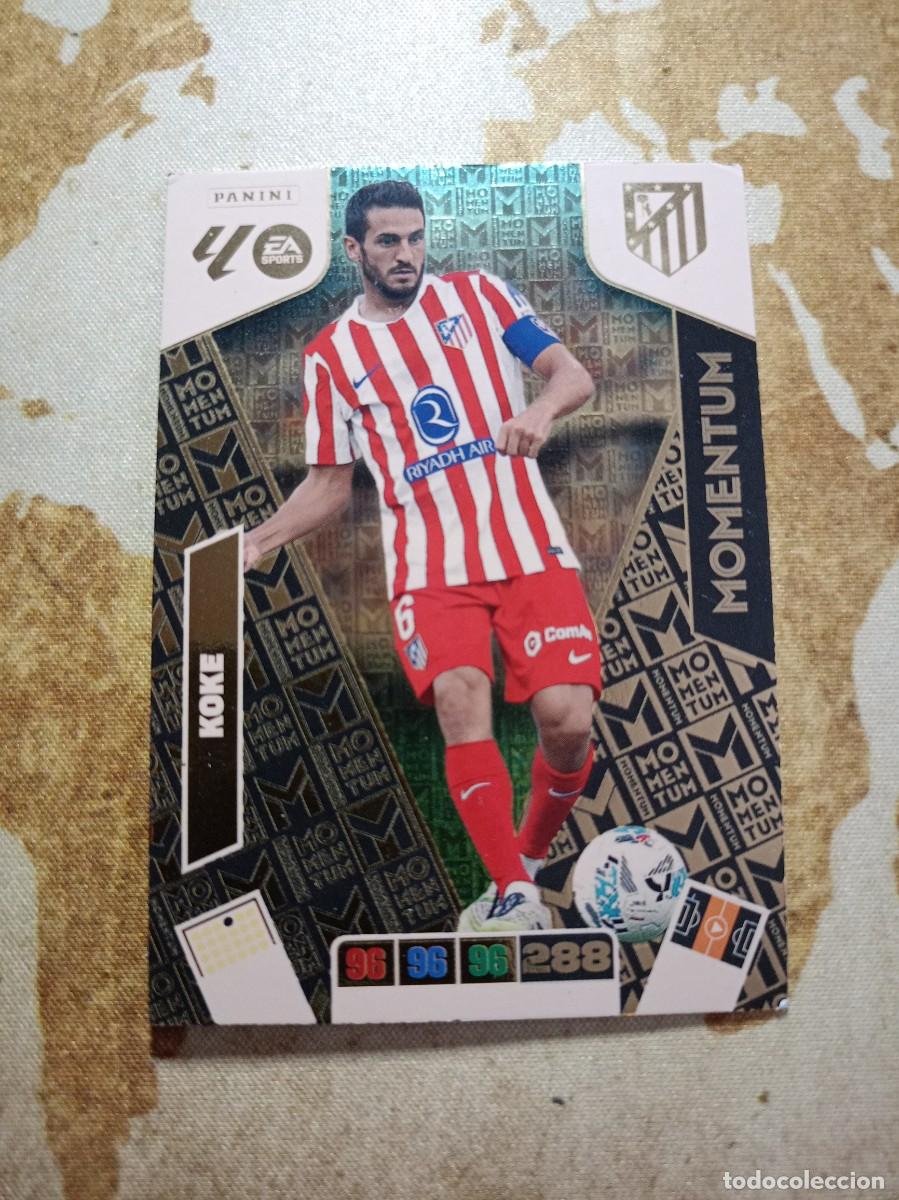 Cromos de f&uacute;tbol: # Momentum KOKE Adrenalyn 2025-26