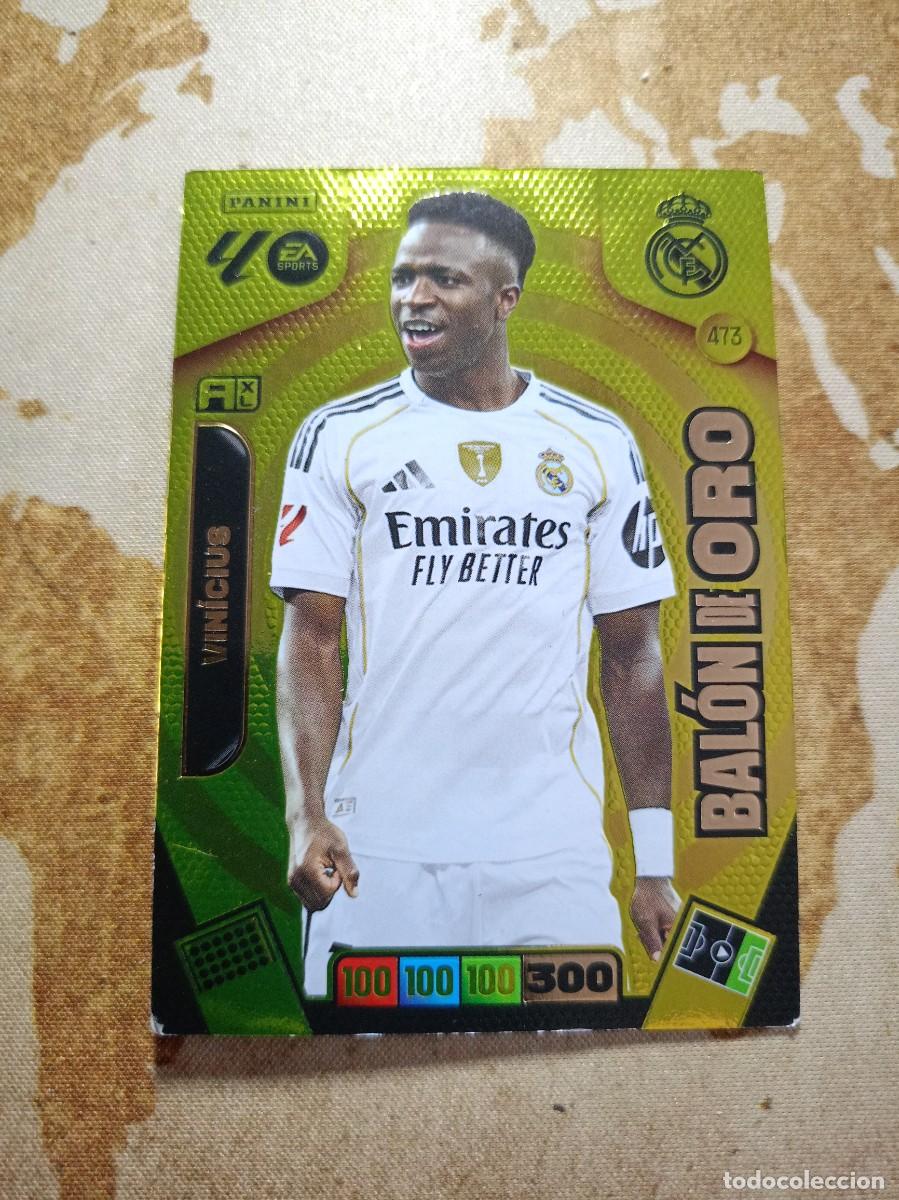 Cromos de f&uacute;tbol: # Bal&oacute;n de oro 473 VINICIUS Adrenalyn 2025-26