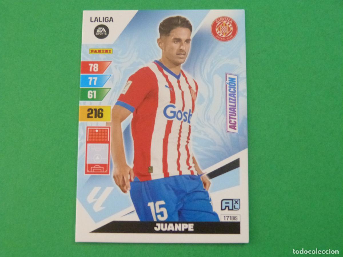 Cromos de f&uacute;tbol: TRADING CARD FUTBOL JUANPE GIRONA F.C. N&ordm; 171 BIS LIGA ADRENALYN XL 2023-2024/23-24 PANINI