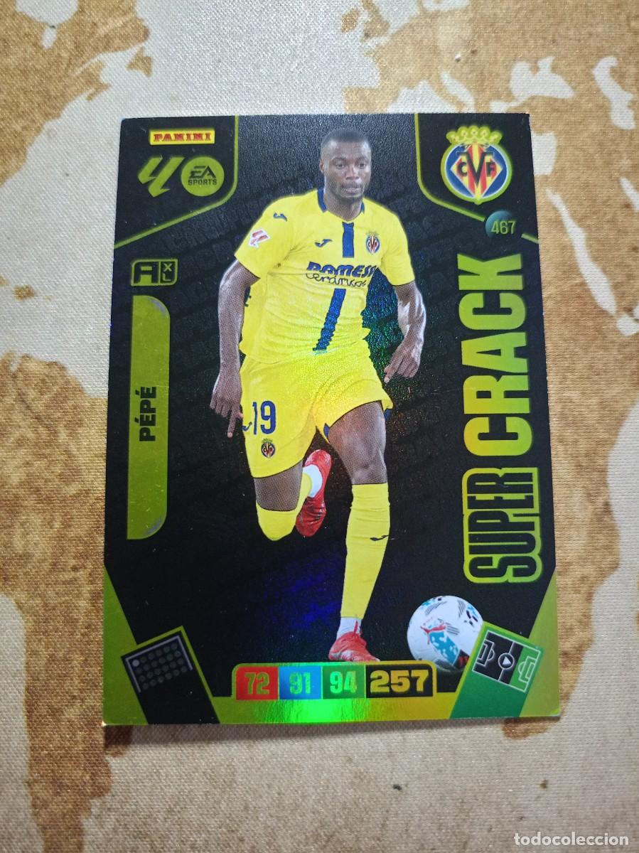 Cromos de f&uacute;tbol: # S&uacute;per Crack 467 P&Eacute;P&Eacute; Adrenalyn 2025-26