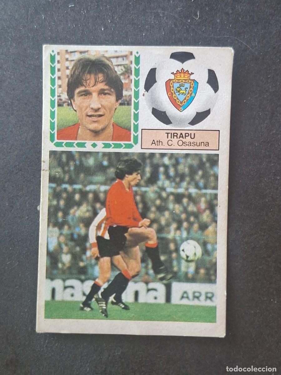 Cromos de f&uacute;tbol: L5 TIRAPU C. A. OSASUNA FICHAJE 15 LIGA ESTE 1983 1984 83 84 DESPEGADO RECUPERADO