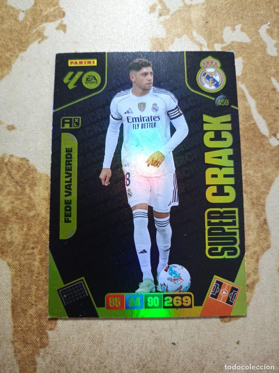 Cromos de f&uacute;tbol: # S&uacute;per Crack 459 FEDE VALVERDE Adrenalyn 2025-26