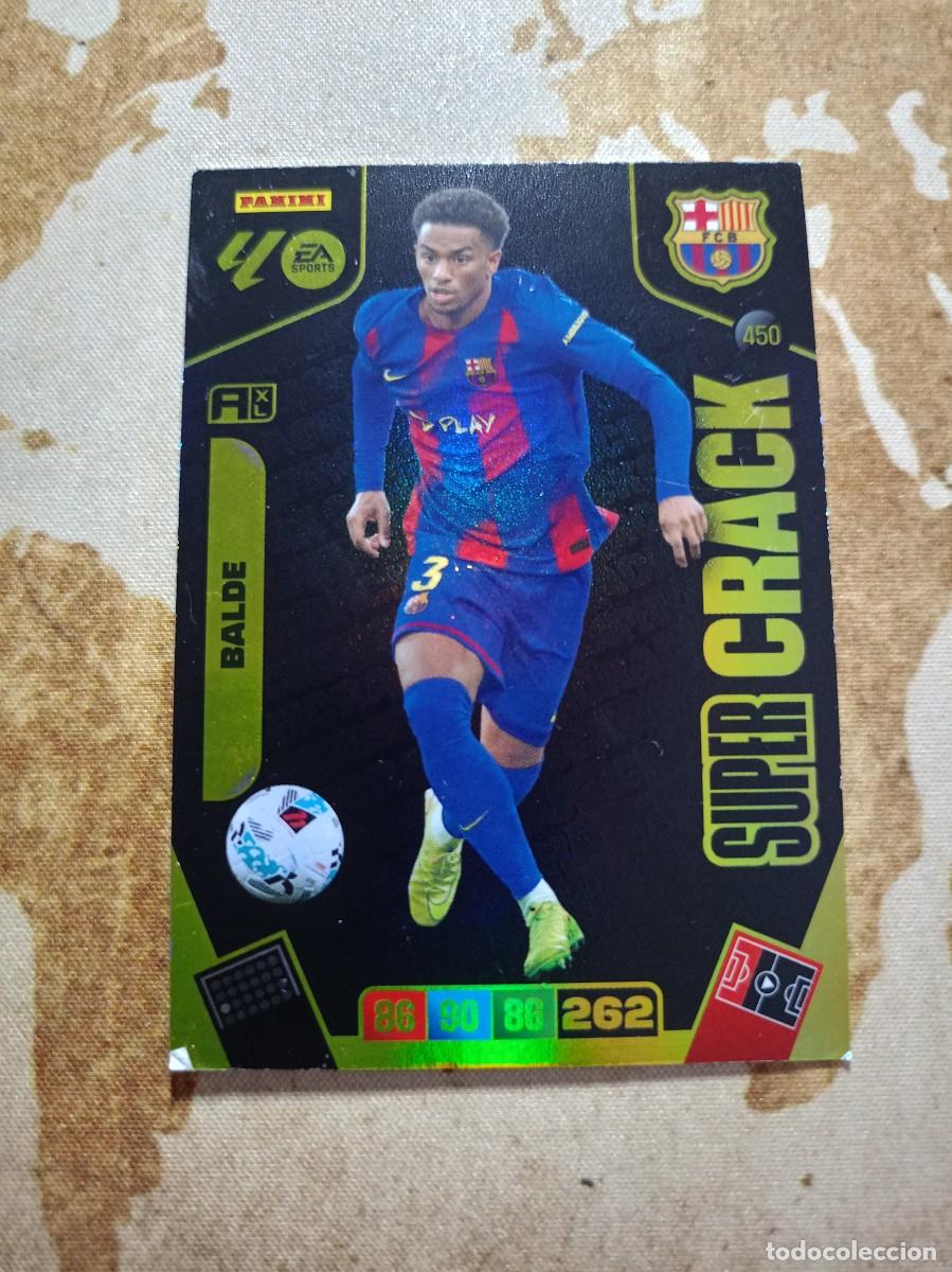 Cromos de f&uacute;tbol: # S&uacute;per Crack 450 BALDE Adrenalyn 2025-26
