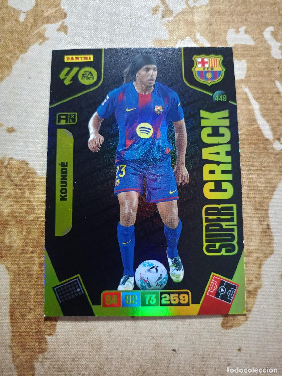 Cromos de f&uacute;tbol: # S&uacute;per Crack 449 KOUND&Eacute; Adrenalyn 2025-26