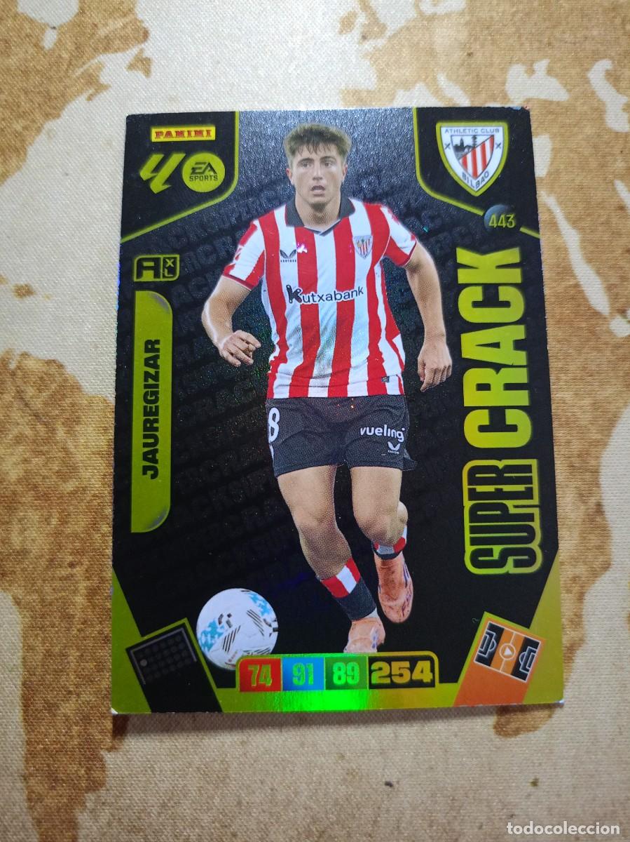 Cromos de f&uacute;tbol: # S&uacute;per Crack 443 J&Aacute;UREGUIZAR Adrenalyn 2025-26