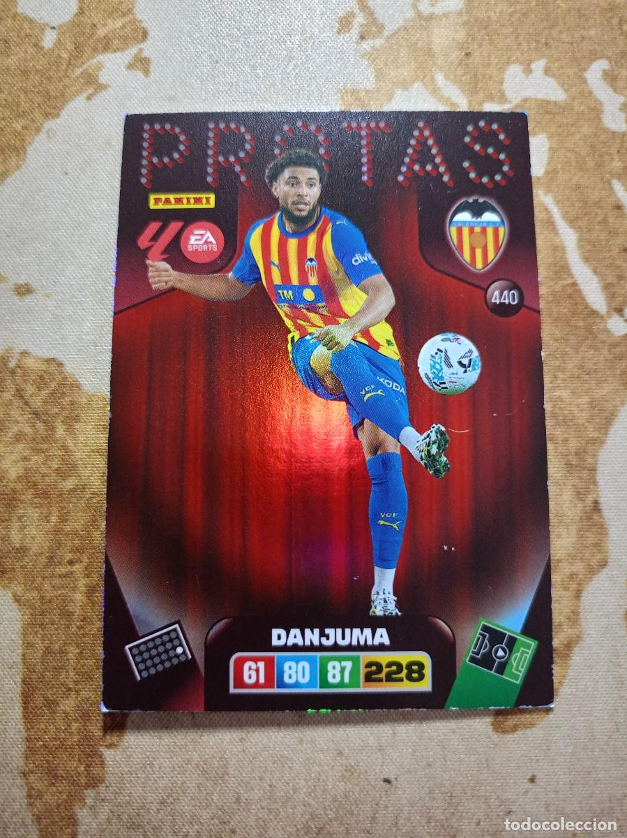 Cromos de f&uacute;tbol: # Protas 440 DANJUMA Adrenalyn 2025-26