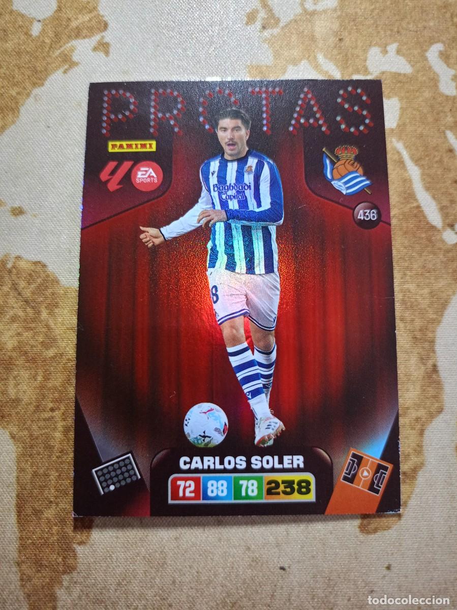 Cromos de f&uacute;tbol: # Protas 436 CARLOS SOLER Adrenalyn 2025-26