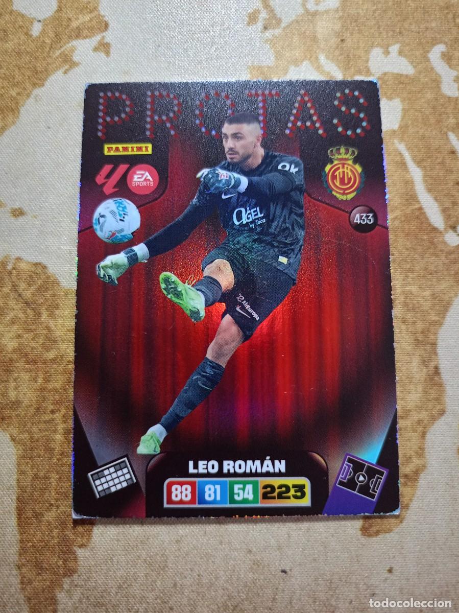 Cromos de f&uacute;tbol: # Protas 433 LEO ROMAN Adrenalyn 2025-26