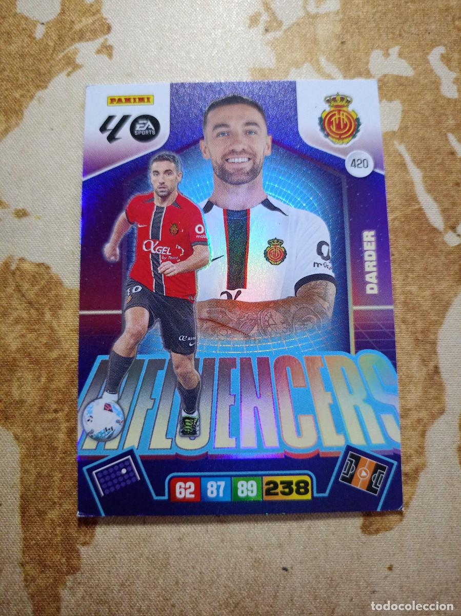 Cromos de f&uacute;tbol: # Influencers 420 DARDER Adrenalyn 2025-26