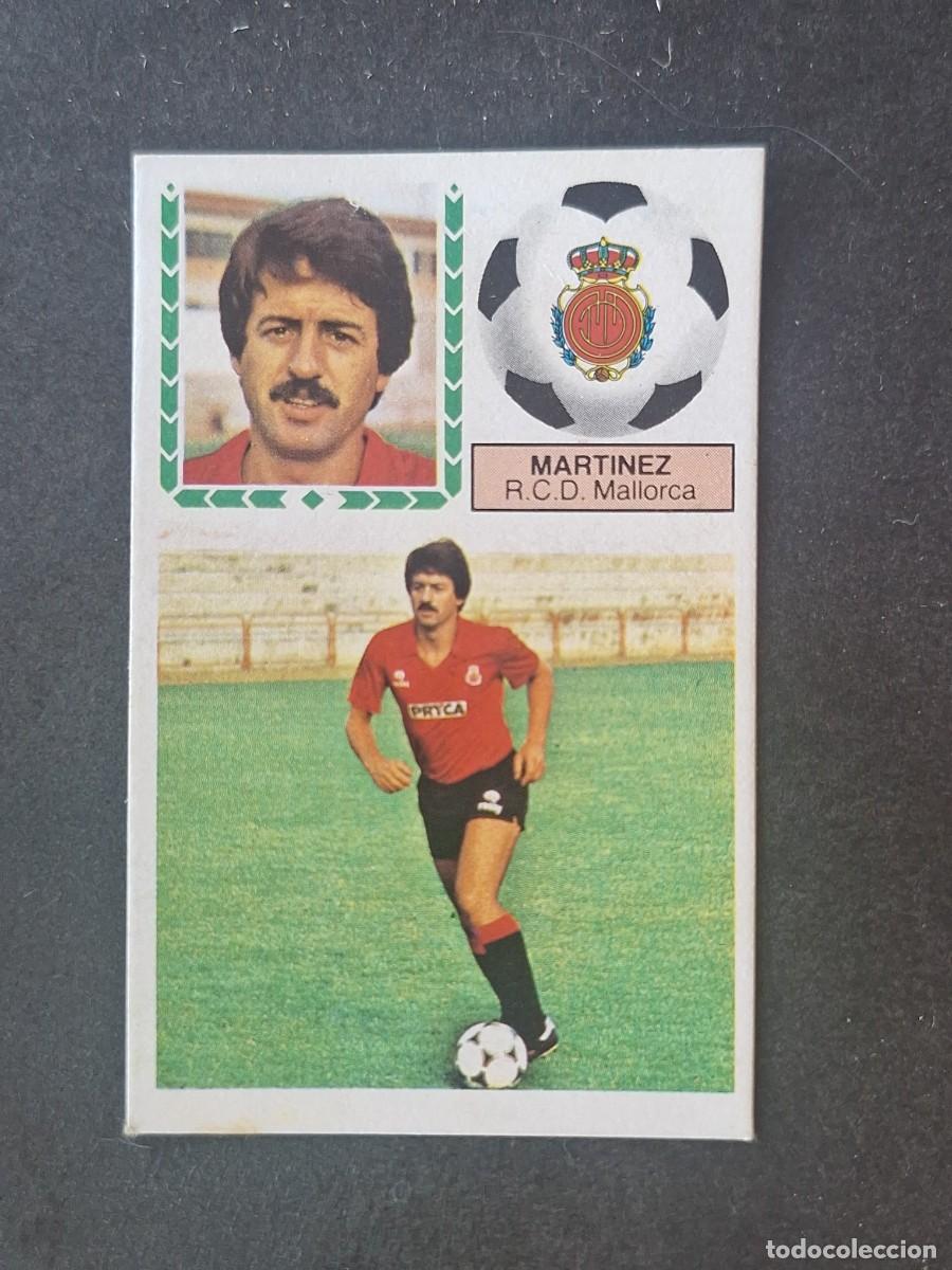 Cromos de f&uacute;tbol: L5 MARTINEZ R. C. D. MALLORCA FICHAJE 23 LIGA ESTE 1983 1984 83 84 DESPEGADO RECUPERADO