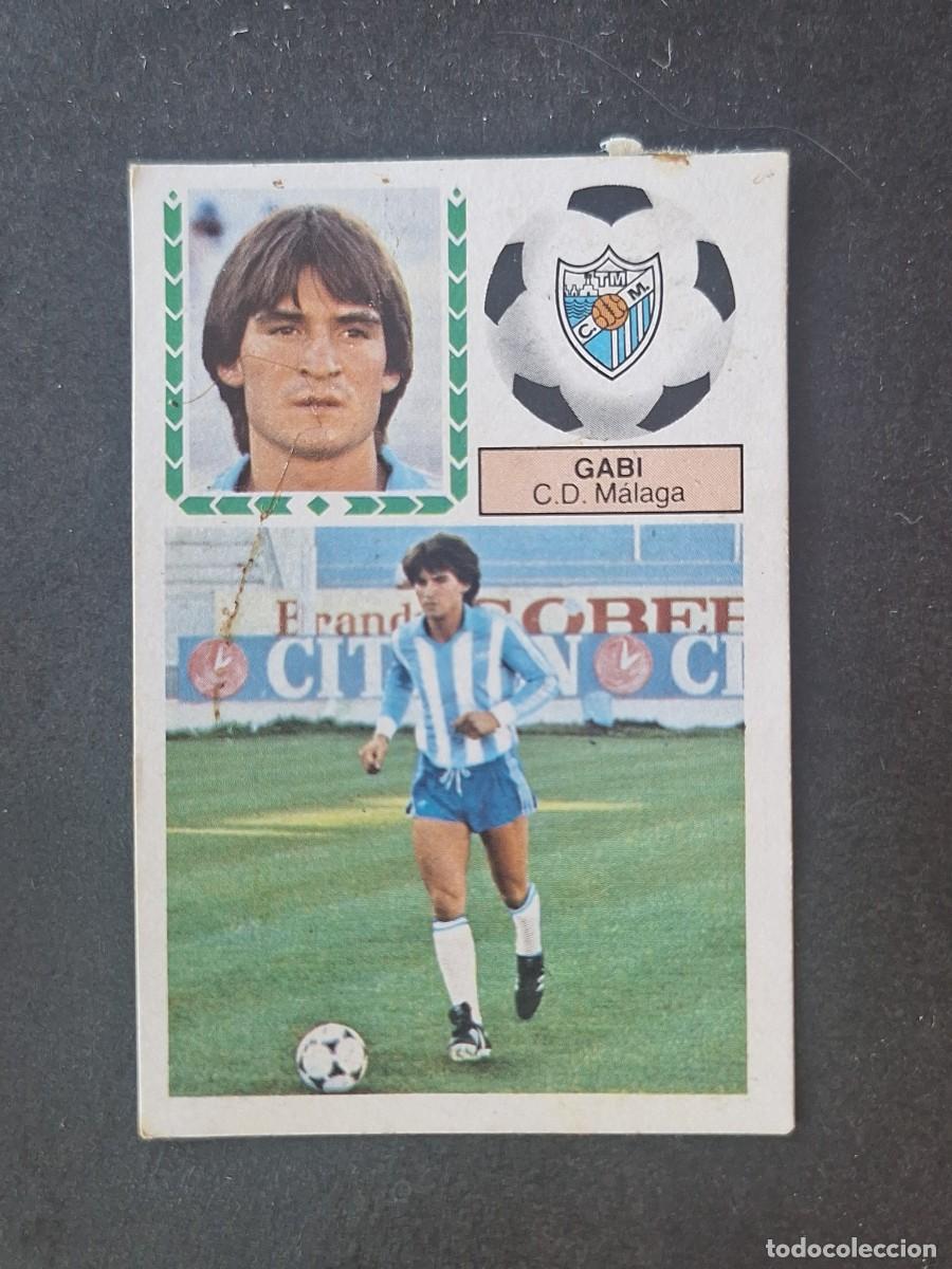 Cromos de f&uacute;tbol: L5 GABI C. D. MALAGA FICHAJE 26 LIGA ESTE 1983 1984 83 84 DESPEGADO RECUPERADO