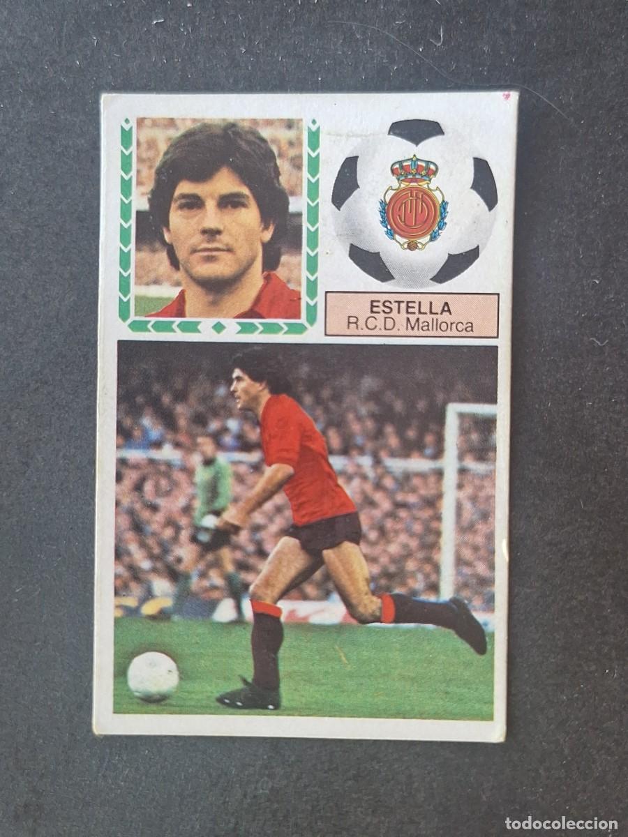 Cromos de f&uacute;tbol: L5 ESTELLA R. C. D. MALLORCA FICHAJE 27 LIGA ESTE 1983 1984 83 84 DESPEGADO RECUPERADO