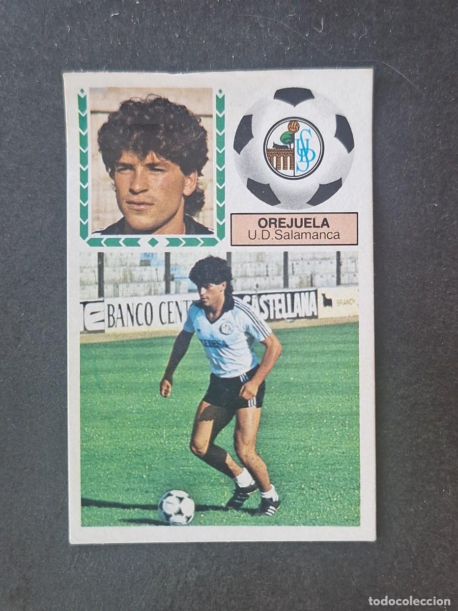 Cromos de f&uacute;tbol: L5 OREJUELA S. D. SALAMANCA FICHAJE 31 LIGA ESTE 1983 1984 83 84 DESPEGADO RECUPERADO