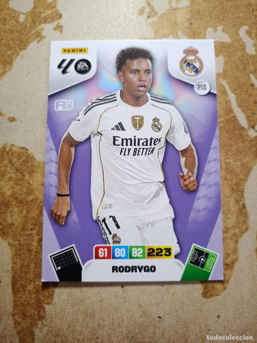 Cromos de f&uacute;tbol: # Real Madrid 213 RODRYGO Adrenalyn 2025-26