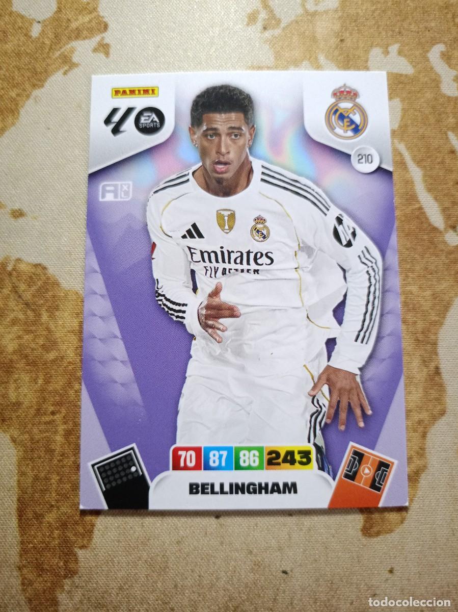 Cromos de f&uacute;tbol: # Real Madrid 210 BELLINGHAM Adrenalyn 2025-26