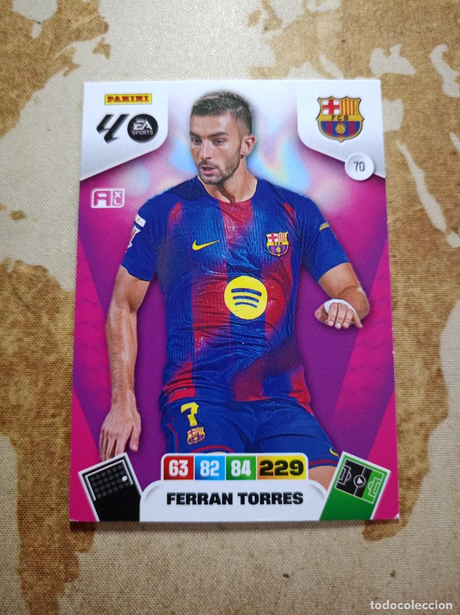 Cromos de f&uacute;tbol: # Barcelona 70 FERR&Aacute;N TORRES Adrenalyn 2025-26