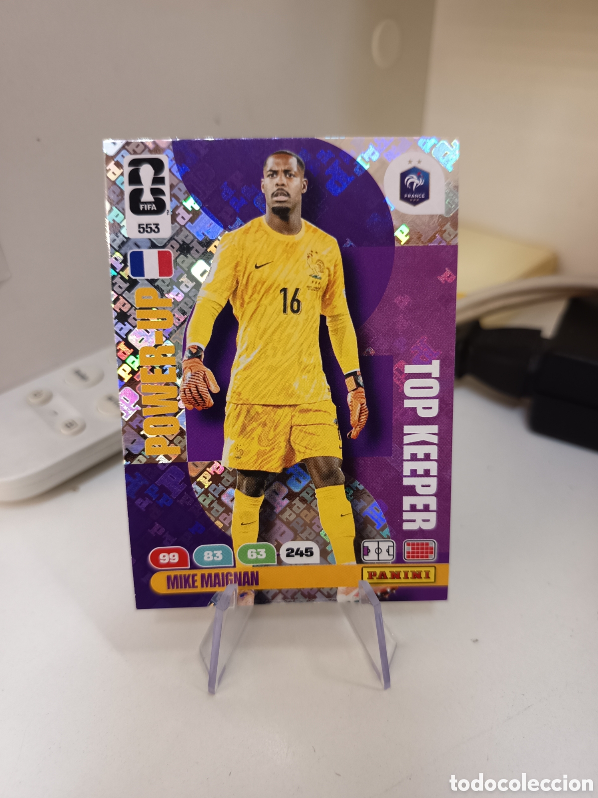Cromos de f&uacute;tbol: 553 MIKE MAIGNAN ADRENALYN WORLD CUP 2026 MUNDIAL