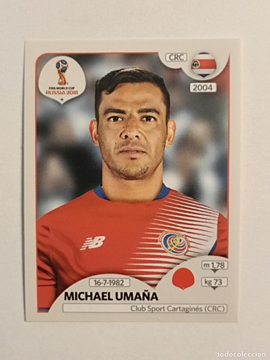 Cromos de f&uacute;tbol: #389 UMA&Ntilde;A (COSTA RICA) MUNDIA RUSIA 2018 PANINI VERSION ROSA