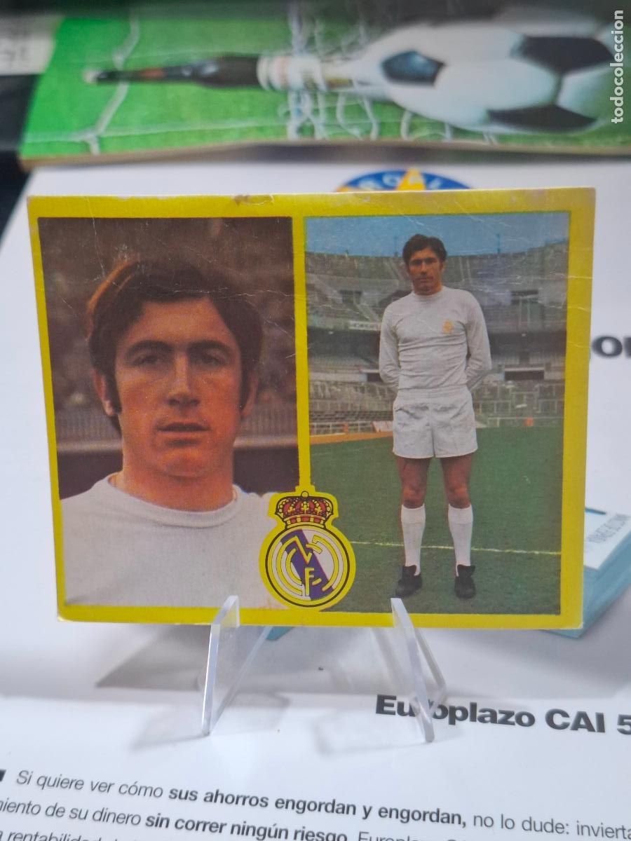Cromos de f&uacute;tbol: GRANDE REAL MADRID LIGA 1972 1973 72 73 EDICIONES ESTE DESPEGADO