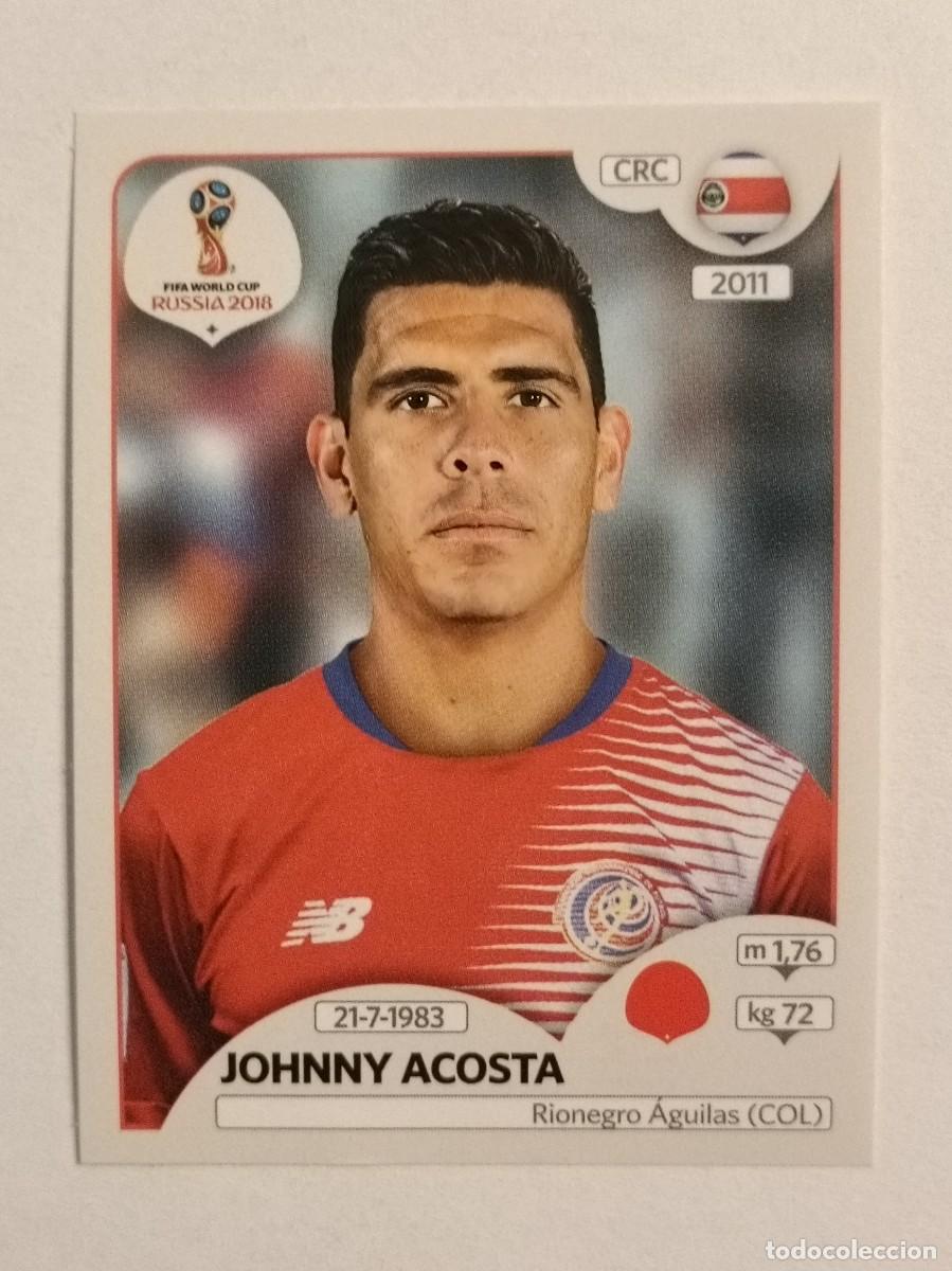 Cromos de f&uacute;tbol: #390 ACOSTA (COSTA RICA) MUNDIA RUSIA 2018 PANINI VERSION ROSA