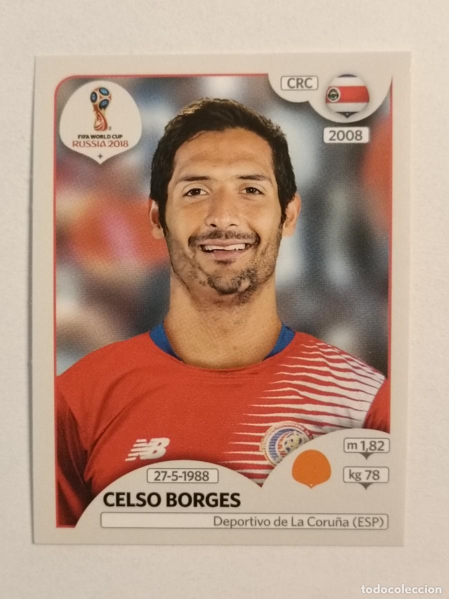 Cromos de f&uacute;tbol: #392 BORGES (COSTA RICA) MUNDIA RUSIA 2018 PANINI VERSION ROSA