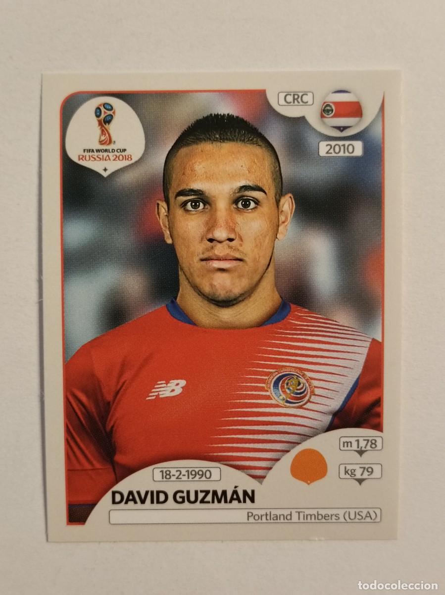 Cromos de f&uacute;tbol: #395 GUZMAN (COSTA RICA) MUNDIA RUSIA 2018 PANINI VERSION ROSA
