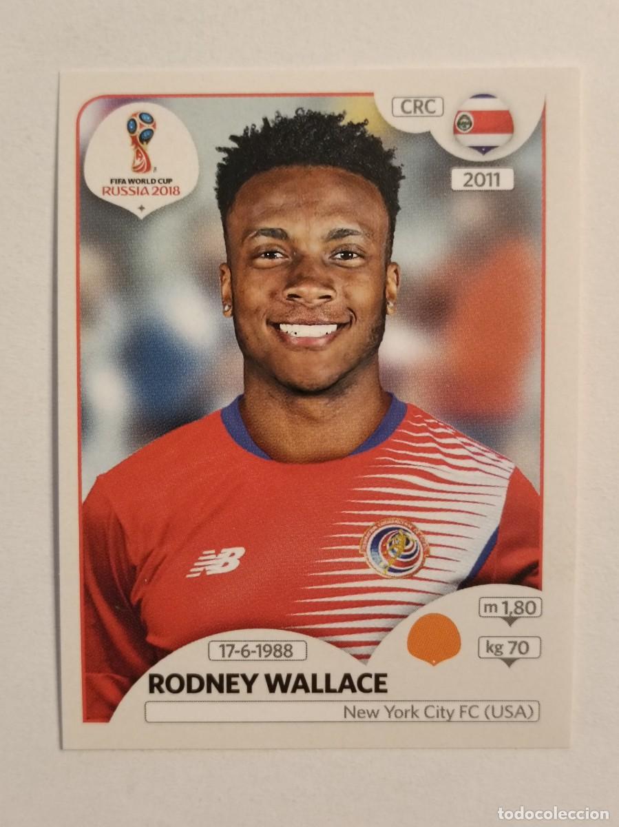 Cromos de f&uacute;tbol: #396 WALLACE (COSTA RICA) MUNDIA RUSIA 2018 PANINI VERSION ROSA