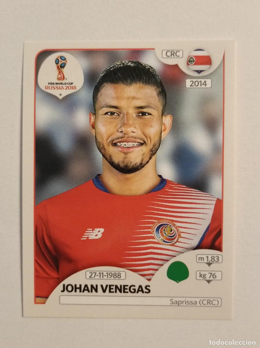 Cromos de f&uacute;tbol: #399 VENEGAS (COSTA RICA) MUNDIA RUSIA 2018 PANINI VERSION ROSA