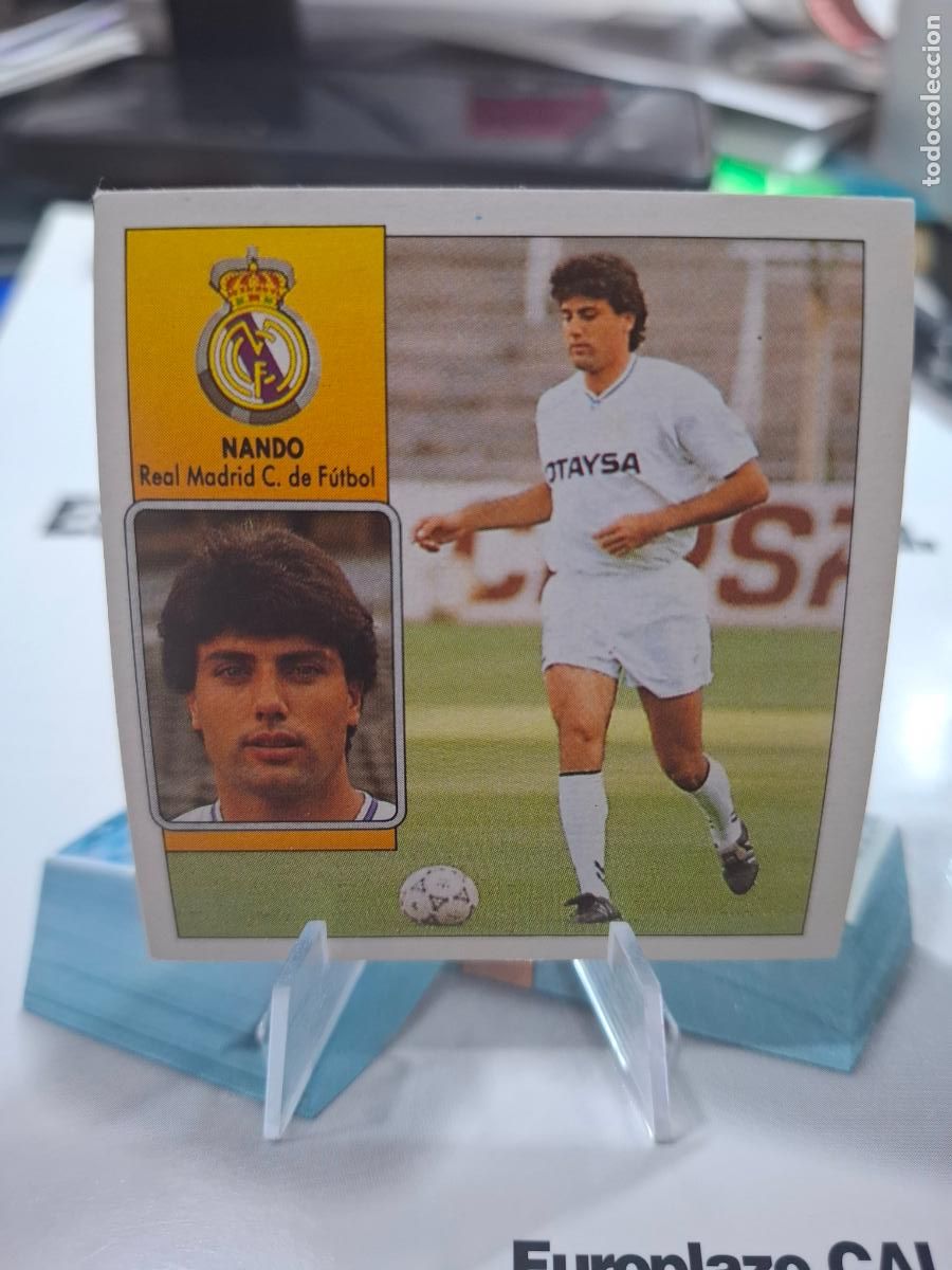 Figurine di Calcio: NANDO VERSION REAL MADRID LIGA 1992 1993 92 93 EDICIONES ESTE