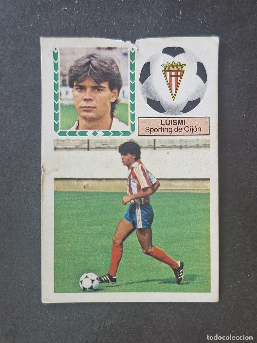 Cromos de f&uacute;tbol: L5 LUISMI SPORTING DE GIJON FICHAJE 35 LIGA ESTE 1983 1984 83 84 DESPEGADO RECUPERADO