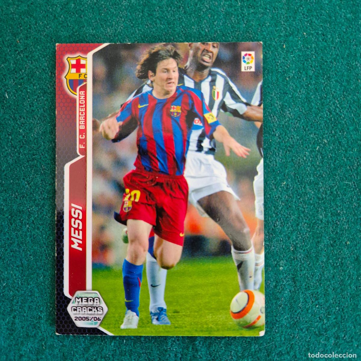 Cromos de f&uacute;tbol: MEGACRACKS 2005 2006 05 06 PANINI LEO MESSI 71 BIS BARCELONA
