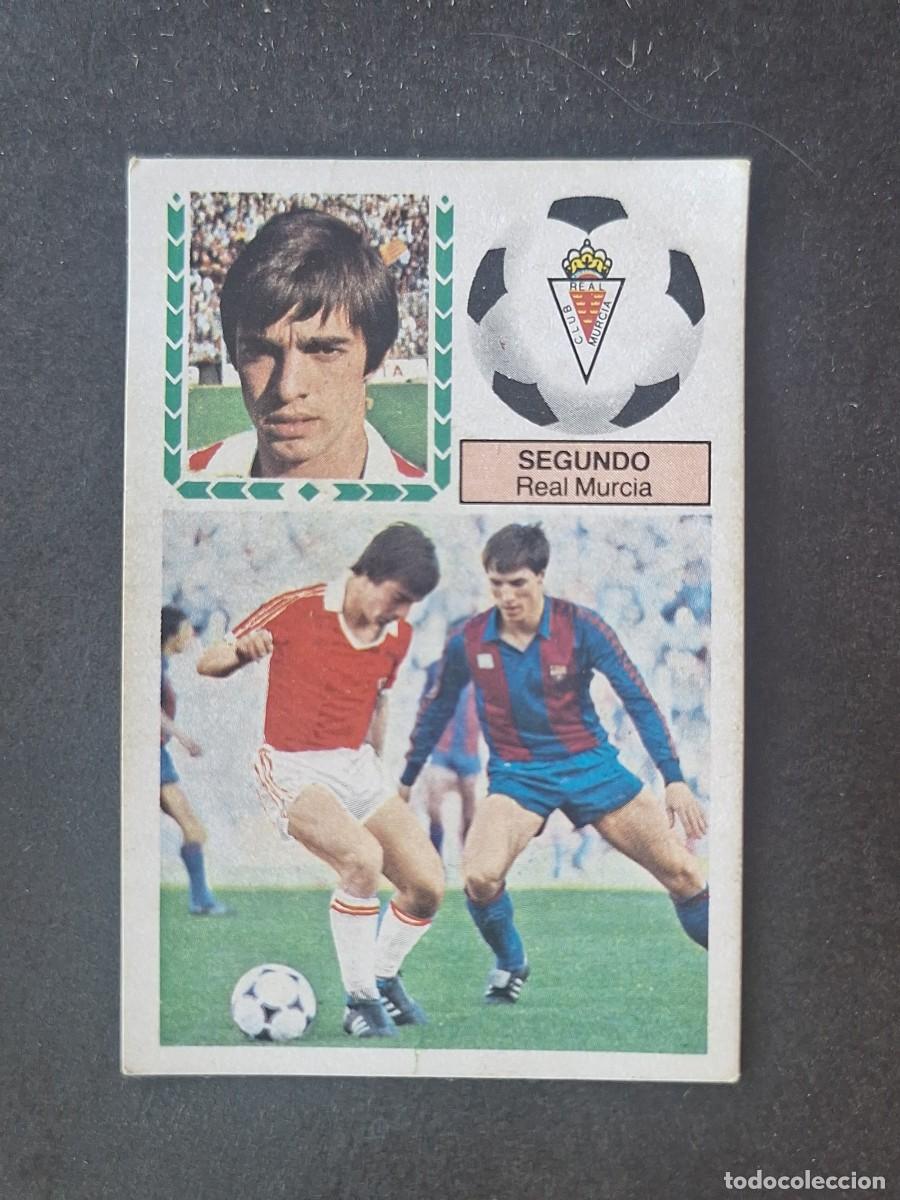 Cromos de f&uacute;tbol: L5 SEGUNDO REAL MURCIA C. F. FICHAJE 38 LIGA ESTE 1983 1984 83 84 DESPEGADO RECUPERADO